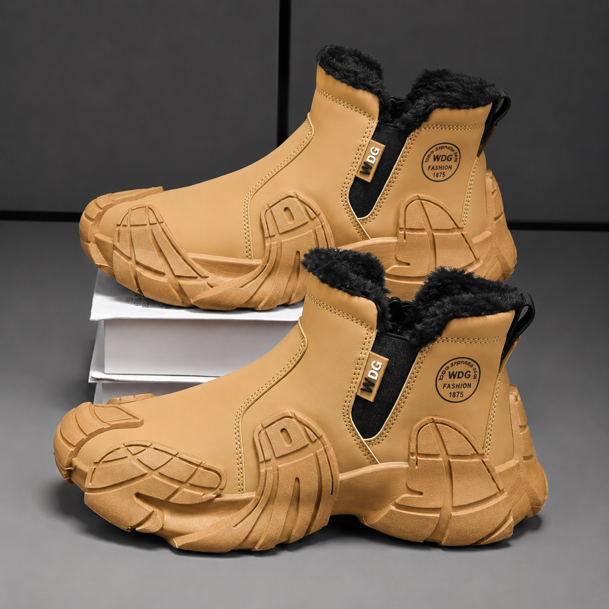 Men's Waterproof Mid-Top Hiking Boots