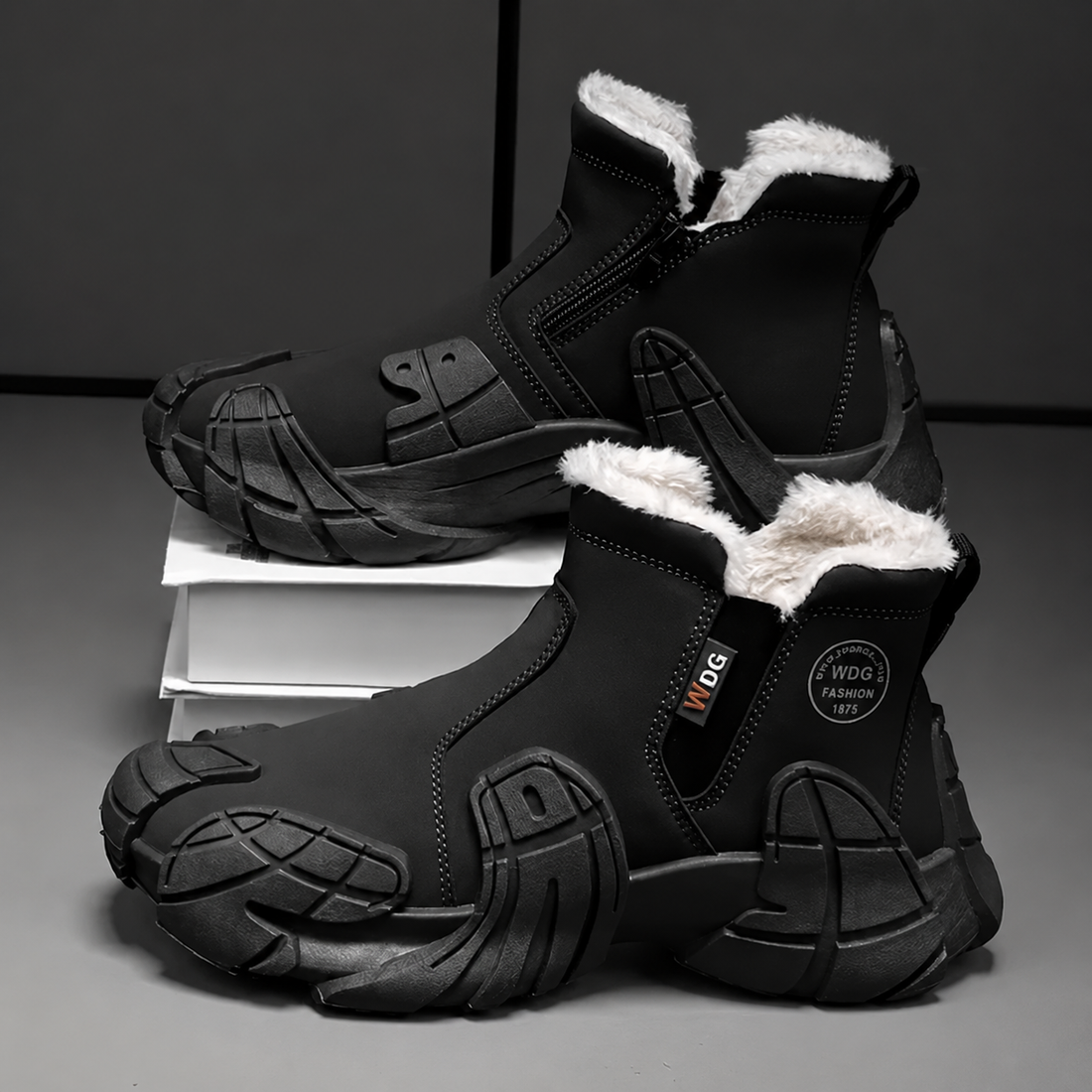 Men's Waterproof Mid-Top Hiking Boots
