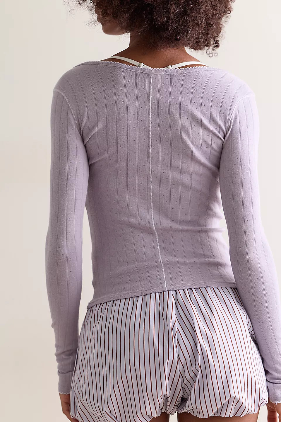 End Game Pointelle Long Sleeve