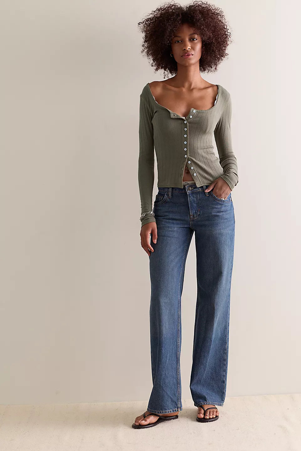 End Game Pointelle Long Sleeve